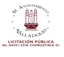 LICITACIÓN PÚBLICA No. DAYCI-2018-COMBUSTIBLE-01