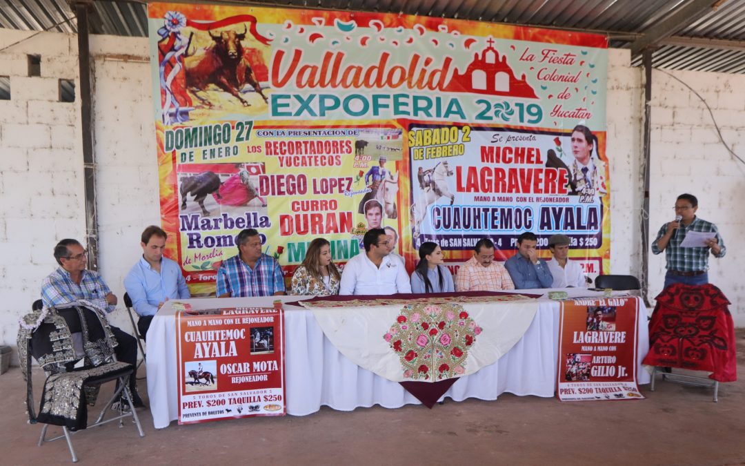 Gran cartelera taurina para la Expoferia Valladolid 2019